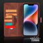 Tương Thích Cho Huawei Nova 15 14 13 13i 12 12i 11 11i Pro SE Ultra Retro Business Flip Card Holder Vỏ Điện Thoại Ví Da Đơn Giản Vỏ Mềm