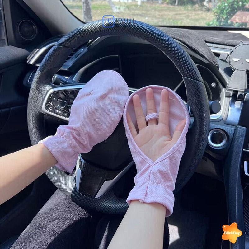Găng tay chống tia cực tím mỏng thoáng khí cho thể thao và đi xe đạp mùa hè