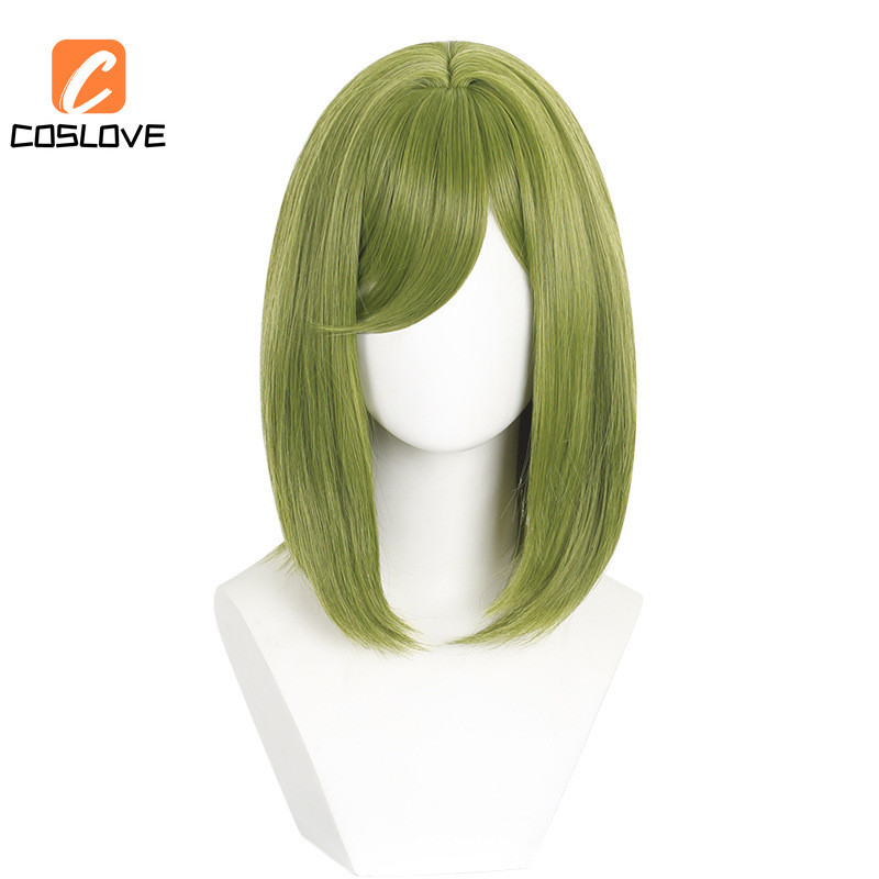 Tóc giả cosplay màu xanh đậm, thẳng - Phụ kiện tóc dễ thương dành cho cô gái anime phù thủy