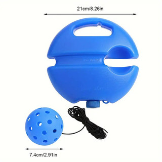 Pickle Ball Trainer Siêu Cứng PE Ngoài Trời 40 Lỗ Pickle Ball Thi Đấu Đơn Thực Hành Bóng Lỗ