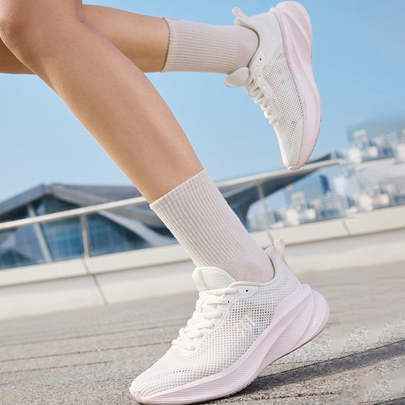 361°【3-5km】Giày Chạy Bộ Nữ Hè Mới 2026 Lưới Lỗ Thoáng Khí Nhẹ Chống Trơn Hàng Ngày 682622232