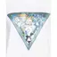 Áo thun unisex 100% cotton với họa tiết trái tim và tam giác, thiết kế rộng rãi phong cách retro