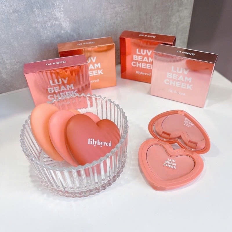 lilybyred Luv Beam Cheek Balm – Phấn Má Dạng Kem, Lên Màu Tự Nhiên, Dễ Tán