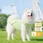【Ready Stock】 Dog Clothes Cool Clothes Summer Outwear Sun Protection Cooling Pet Samoyed Border Collie Medium Large Dog Thin Vest S7Y3