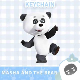 Ganci / Gantungan Kunci Akrilik  MASHA AND THE BEAR - 1