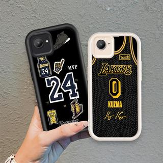 Ốp Lưng Cho Realme C30 C30S Hoạt Hình Silicon Điện Thoại Thông Minh Mềm TPU NO.0 24 Bóng Rổ Cậu Bé Kobe Thiên Thần Mắt Chống Sốc Ốp Lưng