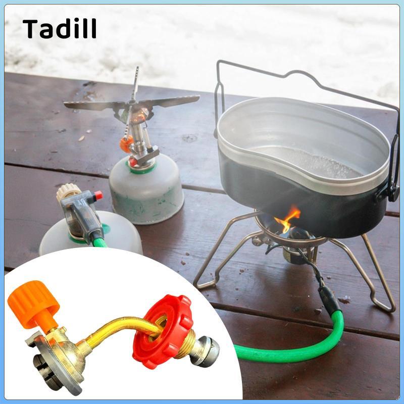 Tadill Nhỏ Gọn Nhẹ Bình Gas Nạp Lại Van Chuyển Đổi Xi Lanh Đa Năng Cho Thể Thao Ngoài Trời Cắm Trại Nấu Ăn