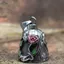 OUSXA Xe Máy Người Bảo Vệ Chuông, Thiết Kế Phong Cách Punk Biker Chúc May Mắn Quyến Rũ, Vintage Hoa Hồng Thiết Kế Hợp Kim Retro Ác Bẫy Chuông Chuyến Đi Đường Bộ