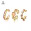 Nhẫn nơ zircon hình trái tim hồng, style Boho K-pop Y2K cổ điển, phù hợp làm quà tặng
