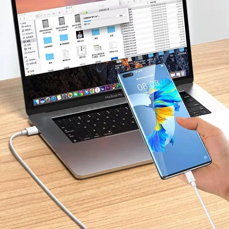 Cáp USB Type-C sạc nhanh, 1 m/1,5 m, với đầu nối USB 3.0 cho điện thoại di động | BigBuy360 - bigbuy360.vn