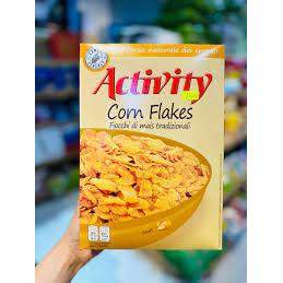 Ngũ cốc Corn Flakes Activity 375g Ngũ Cốc Bột Ngô Activity, Bữa Sáng Khởi Đầu Ngày Mới Giòn Rụm