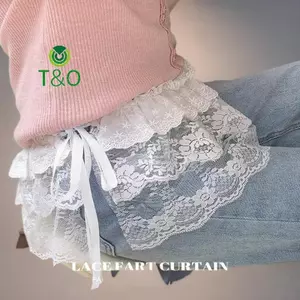 Váy Quấn Ren 3 Lớp Phong Cách Múa Ba Lê Hàn Quốc, Thích Hợp Dạo Phố