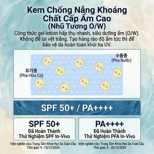 Kem chống nắng khoáng chất Etude Soon Jung Director SPF50 + PA + + + +