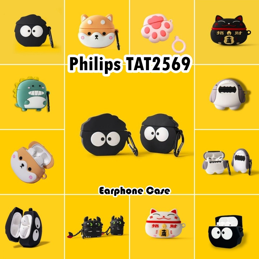 [Ngôi sao tương lai] Dành cho ốp lưng Philips TAT2695 Vỏ tai nghe silicon mềm hoạt hình dễ thương Vỏ bọc NO.1