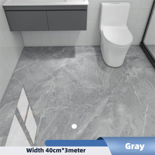 Gạch lát sàn ROLY, Giấy dán tường tự dính và vỏ đá cẩm thạch giả, Miếng dán sàn trang trí chống trượt chống mài mòn đơn giản cho phòng tắm nhà bếp