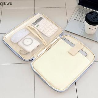 Túi đựng máy tính bảng QIUWU Kawaii 7.9-11 Inch cho IPad Air 11 / 13 Pro 11 Vỏ bọc cho Samsung Xiaomi Túi chống sốc nhiều túi.
