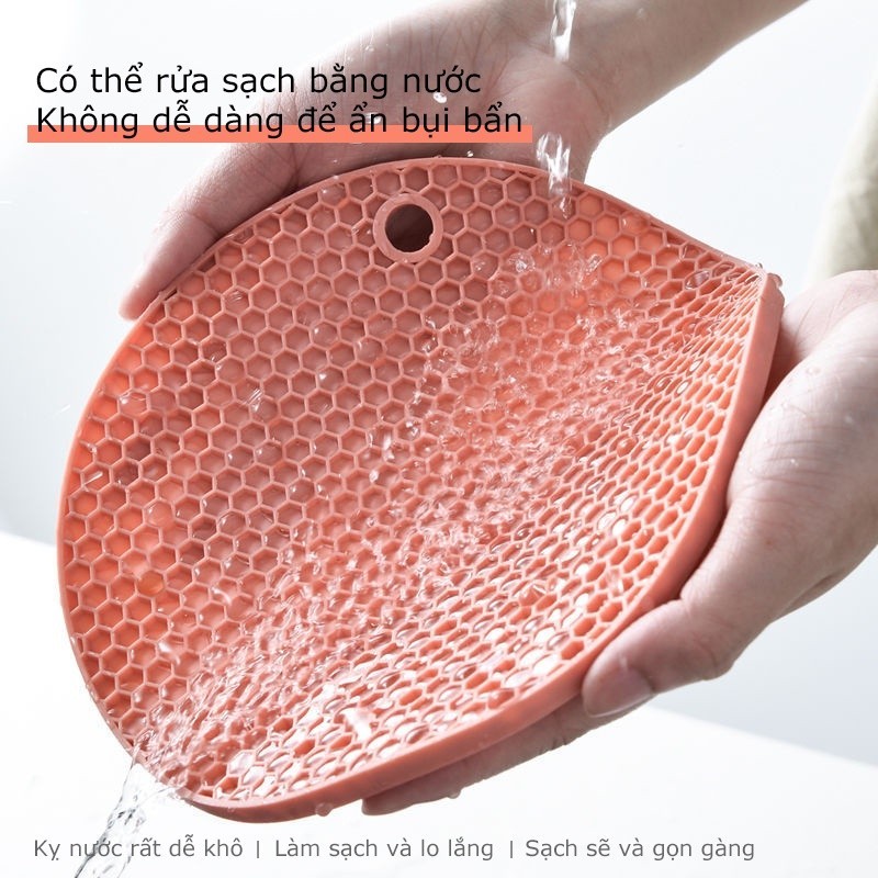 M7 Lót nồi silicon chống nóng chịu nhiệt đa năng-Miếng lót nồi MALAN