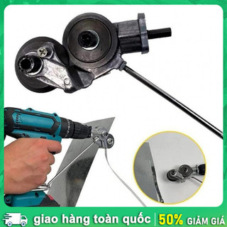 Công cụ cắt kim loại di động, phụ kiện máy khoan，Đầu cắt tôn，gắn máy khoan，đa năng