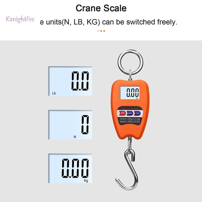 K2nightFee 200KG Cân Hành Lý Điện Tử Cân Kỹ Thuật Số Di Động Màn Hình LCD Du Lịch Độ Chính Xác Cao Cầm Tay Cân Dụng Cụ VN