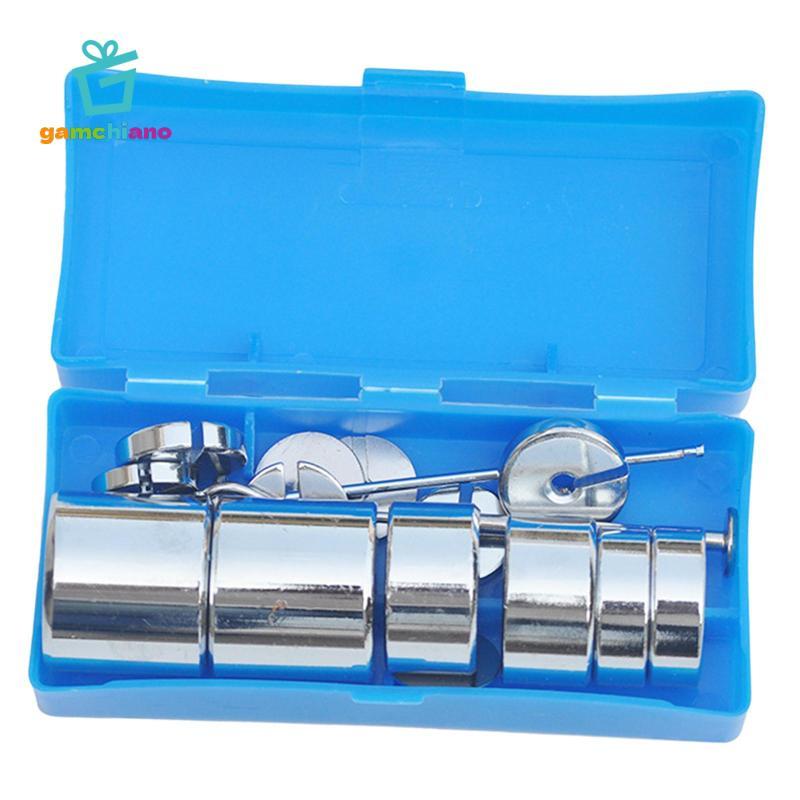 Bộ trọng lượng có rãnh gamchiano - Dụng cụ giáo dục - Chất liệu giảng dạy - Khối có rãnh đa năng