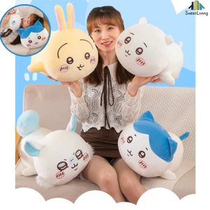 chiikawa hachiware usagi momonga búp bê sang trọng quà tặng sinh nhật cho bé Đồ chơi dịu nhẹ Ném Gối Đồ chơi nhồi bông