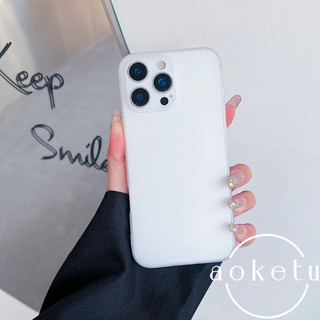 Ốp điện thoại TPU màu cam mờ siêu mỏng dành cho iPhone 13 14 15 16 17 Pro Max bao gồm tất cả vỏ mềm chống rơi