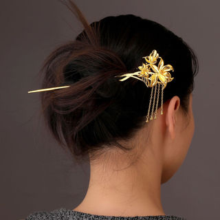 Kẹp Tóc Phoenix Bạc Sterling - Phong Cách Cổ Điển Trung Quốc Hanfu