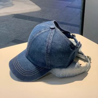 Mũ Bóng Chày Nữ Denim, Phù Hợp Ngoài Trời và Che Nắng