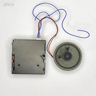 Jfory Chuyển động đồng hồ con lắc với sửa chữa hộp chuông nhạc / tay, màu đen 04