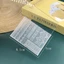 EDIWANY Khuôn vẽ nail nghệ thuật, trong suốt tái sử dụng, thiết kế họa tiết Pháp, khuôn in móng họa tiết ren nổi