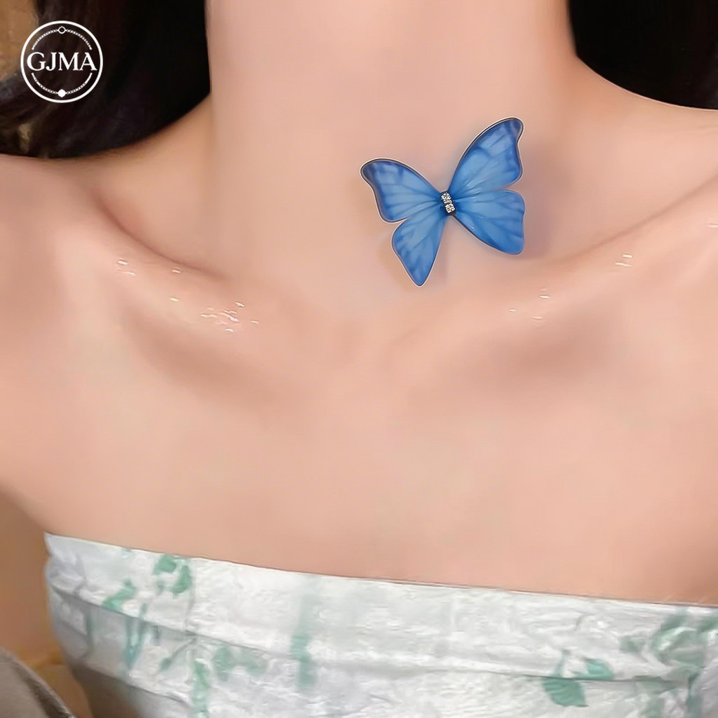 Choker Phong Cách Hàn Quốc, Tươi Mới Cho Kỳ Nghỉ, Vòng Cổ Xương Đòn Thanhh lịch