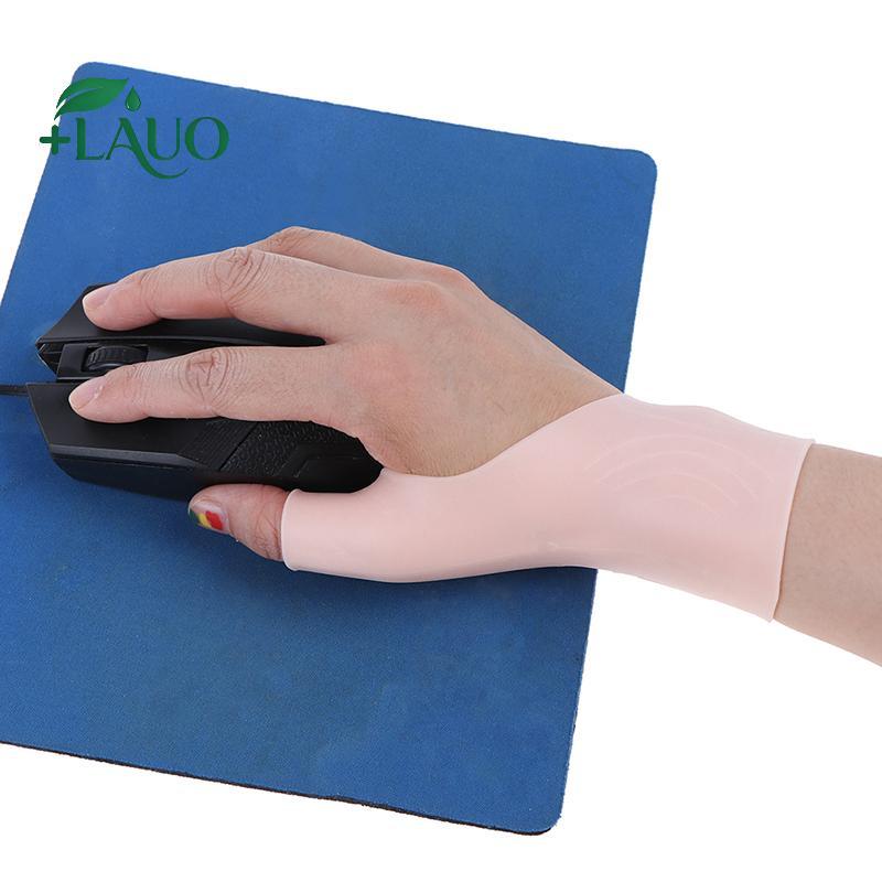 Springevenstar 2 Cái / 1 Cặp Gel Silicon Cổ Tay Ngón Tay Cái Hỗ Trợ Găng Tay Viêm Khớp Chỉnh Áp Suất Springevenstar