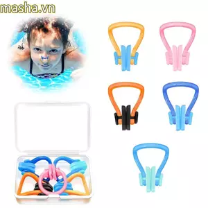 Kẹp Mũi Bơi Từ Silicon Cho Người Lớn - Chống Nước & Thoải Mái Để Bơi Lội, Lướt Sóng Và Lặn