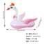 Đồ chơi bơm hơi Vòng bơi động vật PVC dày Vòng bơi trẻ em Vịt vàng Lifebuoy Bể bơi trẻ em Sản phẩm nước 4.7