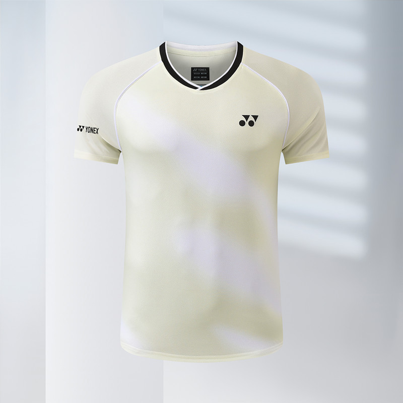 Áo sơ mi ngắn tay YONEX thoáng khí dành cho thể thao và luyện tập.