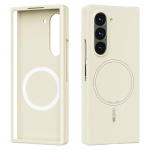 Ốp điện thoại silicon lỏng mềm vô hình cho Samsung Galaxy Z Fold 6 7 5 Fold6 Vỏ bảo vệ chống sốc sạc không dây từ tính