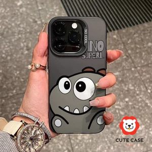 ốp lưng iphone Khủng long dễ thương Cho Iphone 7 xs xr 11 12 13 14 15 16 Pro Max Plus