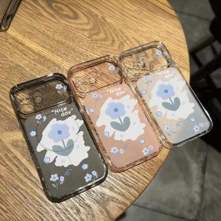 Hoa xanh Thanh Vận cho 16 trường hợp iPhone 17Air Corning trường hợp 14/13/11Pro