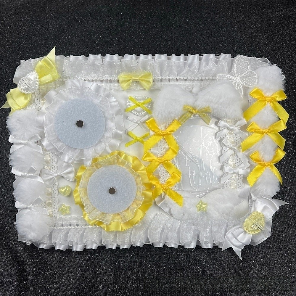 Vỏ bảo vệ huy hiệu FEDAOG, Màn hình trang trí Túi Ita cầm tay Pin Người tổ chức huy hiệu, Hình kẹo mút Hoạt hình Itabags Trang trí túi Ita Phụ kiện