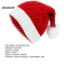 Mũ Giáng Sinh Len Dệt Kim Trắng Pompom Handmade - Phụ Kiện Thời Trang Nam Nữ Đi Ngoài Trời