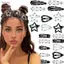 Woke Thời Trang - Kẹp Tóc Ngôi Sao và Barrette Bunch Mũ Thiết Kế Dễ Thương