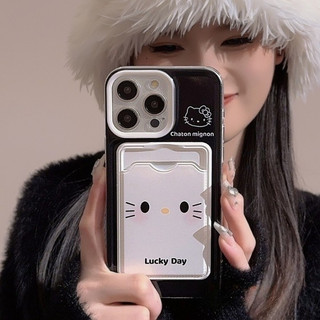 Dành Cho IPhone 17 16 15 14 13 12 11ProMax X XR XS Max 7 8 Plus Phim hoạt hình cặp vợ chồng KT thẻ trường hợp điện thoại