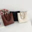 GC2 2026 Dệt PU Ladylike Túi Xách Thời Trang Đa Năng Dung Tích Lớn Đi Lại Túi Tote CG2