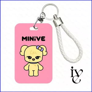 SQ3 IVE MINIVE Vỏ thẻ trượt Yujin Gaeul Wonyoung LIZ Rei Leeseo Thẻ bữa ăn sinh viên Thẻ trường Thẻ ID tay áo QS3