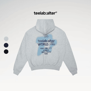 Teelab Alter Oversized Fleece World Tour Hoodie HD124