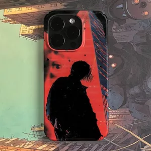 Ốp Điện Thoại Comic Boy Thích Hợp Cho IPhone 16 15 14 13 ProMax 12 PRO 11 7 8 PLUS 17 AIR XR XSMAX Phim Cứng QYJS Chống Bụi Bẩn Nghệ Thuật Bao Gồm Tất Cả