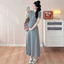 Trang phục bà bầu mùa hè Slimer Look Hot Mom Váy dệt kim thời trang