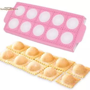 TRTR Bánh Bao Làm Khuôn Với Ravioli Cutter Tortellini Press Pasta Bộ Tiện Ích Nhà Bếp Cho Tiệc Nấu Ăn Sự Kiện VN