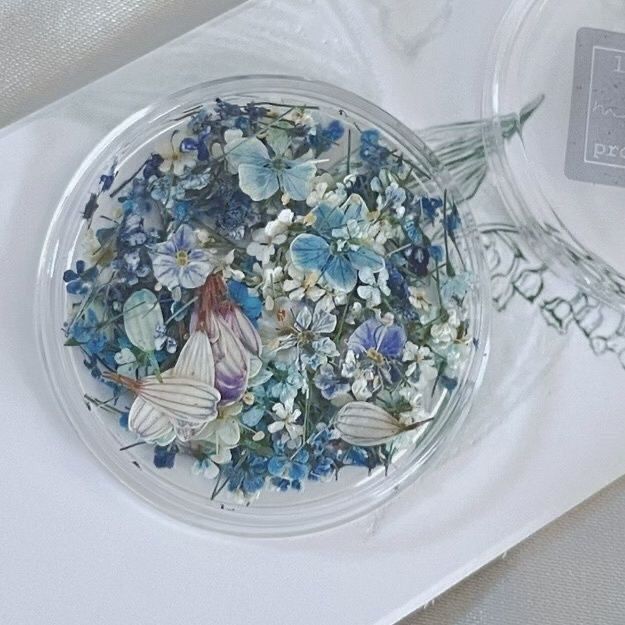 Làm móng tay phong cách Nhật Bản|Vườn Monet|Phối màu kem|Hoa Nhỏ Hoa Hỗn Hợp Tự Làm Chất Liệu Decal Móng Tay