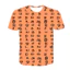 2026 Mới Họa Tiết Tamil In 3D Unisex Thời Trang Tay Ngắn Cổ Tròn